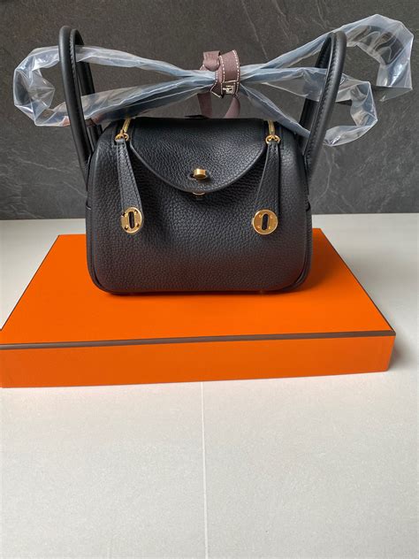 hermes lindy mini black|hermes mini lindy price 2023.